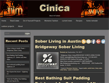 Tablet Screenshot of cinica.net